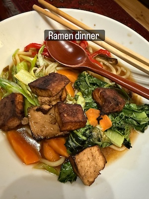 Ramen dinner